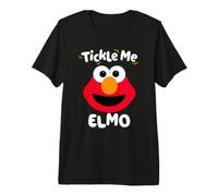 Sesame Street Elmo Tickle Me Face Halloween Costume Camiseta Premium