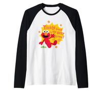 Sesame Street Elmo Tickle Time Camiseta Manga Raglan