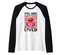 Sesame Street Elmo You Are Loved Camiseta Manga Raglan