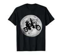 Sesame Street Ernie & Bert Moon Bikers Barrio Sésamo Camiseta