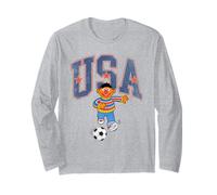 Sesame Street Ernie USA Soccer Manga Larga