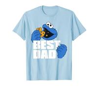Sesame Street Father's Day Cookie Monster Best Dad Camiseta