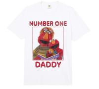Sesame Street Father's Day Number One Daddy Comfort Colors Adult Heavyweight T-Shirt