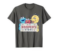 Sesame Street Hooper's Store Cookie Monster, Elmo, Big Bird Camiseta