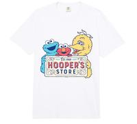 Sesame Street Hooper's Store Cookie Monster, Elmo, Big Bird Comfort Colors Adult Heavyweight T-Shirt