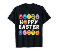 Sesame Street Hoppy Easter Character Eggs Camiseta