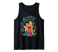 Sesame Street I Grew Up on The Street Camiseta sin Mangas