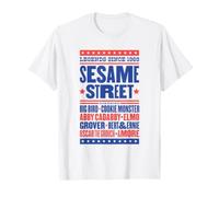 Sesame Street Legends Since 1969 Headline Poster Camiseta