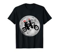 Sesame Street Moon Bikers Navidad Barrio Sésamo Camiseta