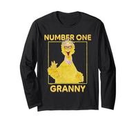 Sesame Street Mother's Day Big Bird Number One Granny Manga Larga