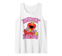 Sesame Street Mother's Day Elmo Best Mom Camiseta sin Mangas