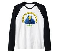 Sesame Street Mother's Day Mommy Cookie Monster Hugs Camiseta Manga Raglan