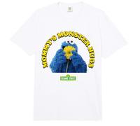 Sesame Street Mother's Day Mommy Cookie Monster Hugs Comfort Colors Adult Heavyweight T-Shirt