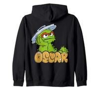 Sesame Street Oscar Annoyed, Barrio Sésamo Sudadera con Capucha