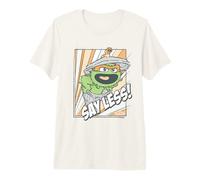 Sesame Street Oscar Say Less Shout Camiseta Premium