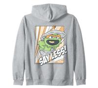 Sesame Street Oscar Say Less Shout Sudadera con Capucha