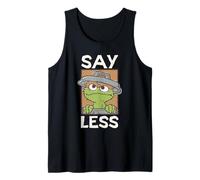 Sesame Street Oscar Say Less Square Camiseta sin Mangas
