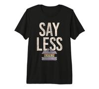 Sesame Street Oscar Say Less Stacked Camiseta Premium