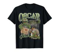 Sesame Street Oscar The Grouch Bootleg Style Camiseta