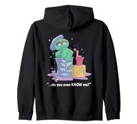 Sesame Street Oscar The Grouch Do You Even Know Me Sudadera con Capucha