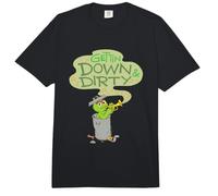 Sesame Street Oscar The Grouch Gettin Down and Dirty Comfort Colors Adult Heavyweight T-Shirt