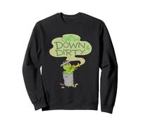 Sesame Street Oscar The Grouch Gettin Down and Dirty Sudadera