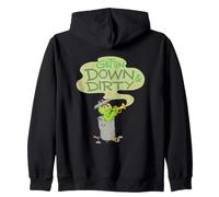 Sesame Street Oscar The Grouch Gettin Down and Dirty Sudadera con Capucha
