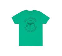 Sesame Street Oscar the Grouch: Go Away I'm Reading Unisex T-shirt Xx-large