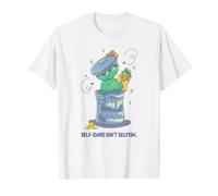 Sesame Street Oscar The Grouch Self-Care Isn'T Selfish Camiseta