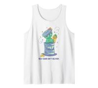 Sesame Street Oscar The Grouch Self-Care Isn'T Selfish Camiseta sin Mangas