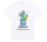 Sesame Street Oscar The Grouch Self-Care Isn'T Selfish Comfort Colors Adult Heavyweight T-Shirt