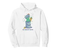 Sesame Street Oscar The Grouch Self-Care Isn'T Selfish Sudadera con Capucha