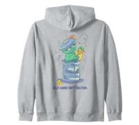 Sesame Street Oscar The Grouch Self-Care Isn'T Selfish Sudadera con Capucha