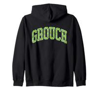 Sesame Street Oscar The Grouch Varsity Name Sudadera con Capucha