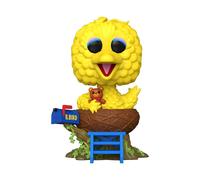 Sesame Street Pop Deluxe Vinile Figura Big Bird In Nest 17 Cm Funko