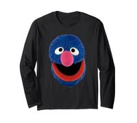 Sesame Street Real Face Grover Manga Larga