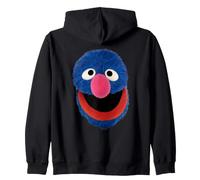 Sesame Street Real Face Grover Sudadera con Capucha