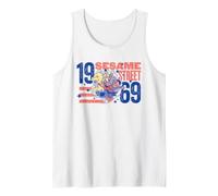 Sesame Street Red, White and Blue Group Breakout Camiseta sin Mangas