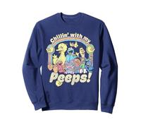 Sesame Street Retro Group Chillin' with My Peeps Sudadera