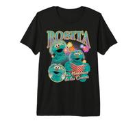 Sesame Street Rosita Bootleg Style Camiseta Premium