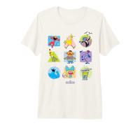 Sesame Street Street Beats Character Squares Camiseta Premium