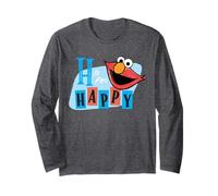 Sesame Street Street Beats H Is For Happy with Elmo Manga Larga