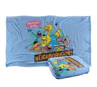 Sesame Street Street Beats Welcome To The Neighborhood Manta súper Suave con Tacto Sedoso - 91 x 147 cm
