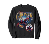 Sesame Street Super Grover Bootleg Style Sudadera