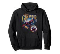 Sesame Street Super Grover Bootleg Style Sudadera con Capucha
