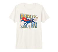 Sesame Street Super Grover Here To Save The Day Camiseta Premium