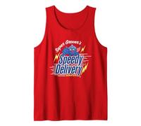 Sesame Street Super Grover Speedy Delivery Service Camiseta sin Mangas