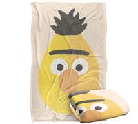 Sesame Street The Bert Mug Manta súper Suave con Tacto Sedoso - 91 x 147 cm