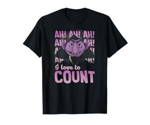 Sesame Street The Count Ah! Ah! Ah! Camiseta
