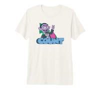 Sesame Street The Count Simple Graffiti Tag Camiseta Premium